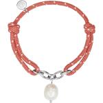 Bracelets de perles Glanzstücke München gris acier en tissu à perles pour femme 