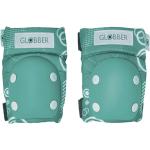 GLOBBER - Set de 2 protections coudes et genoux imprimés Vert émeraude