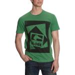 T-shirts Globe verts en coton Taille S pour homme 