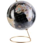 Globes terrestres Paris Prix noirs en métal en promo 