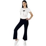 Pantalons taille haute noirs Taille S tall look fashion pour femme 