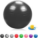 Ballons de gym noirs 