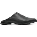 Chaussures noires en cuir synthétique à motif animaux en cuir à bouts carrés Pointure 41 pour homme 