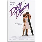 GNKIO Movie Posters Dirty Dancing, Romantic Drama Dance Film sur toile pour décoration de chambre à coucher 20 x 30 cm