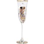 Flutes à champagne Goebel en verre Gustav Klimt en lot de 1 