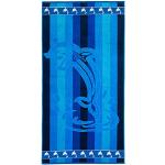 Draps de plage Gözze bleus en coton 90x180 