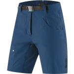 Shorts VTT Gonso bleus avec ceinture Taille M pour femme 