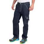 Goodyear Workwear Hommes Vêtements Multi Poche Cargo Travail Carpenter Jeans, Stretch Utilitaire Denim Blue, 34" Taille Jambe Régulière (31")