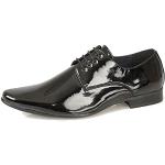 Chaussures oxford Goor noires en cuir verni à lacets Pointure 41,5 look casual pour homme en promo 