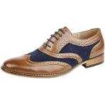Chaussures oxford Goor marron à lacets Pointure 44,5 avec un talon jusqu'à 3cm look casual pour homme 