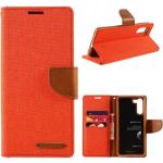 Coques & housses orange en cuir synthétique de portable 