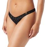 Strings Gossard noirs Taille XL look sexy pour femme 