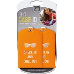 GoTravel Glow Case ID Luggage Tags, Assorted Colours