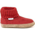 Chaussons rouges en laine Pointure 24 pour enfant 