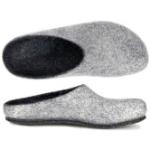 Chaussons gris clair en laine Pointure 43 