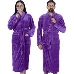 Peignoirs violets en polyester oeko-tex Taille S look fashion 