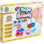 Grafix Kit d'activités Mega Beauty Lab 4 en 1 pour enfants - Créez votre propre parfum - Bombes de bain et baume à lèvres
