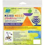 Grafix, Mixed Media Journal, 12 Sheets Assortment, 6X6, KMMJASST66-12