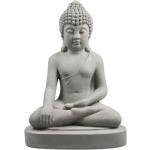 Statuettes grises à motif Bouddha de 60 cm 