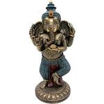 Statuettes Ganesh bleues de 31 cm 