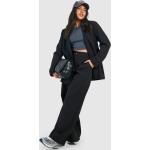 Pantalons de costume de soirée Boohoo noirs Taille XL plus size look fashion pour femme en promo 