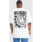 Grande taille - T-shirt à imprimé Blink 182 homme - blanc - XXXL, blanc