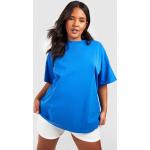 T-shirts basiques Boohoo bleu roi à manches courtes Taille XXL plus size pour femme 