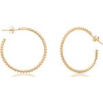 Boucles d'oreilles pour la fête des mères argentées en argent à perles en argent en diamant pour femme 
