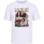 GraSkyqC Lana Del-Rey Men Cotton White T-Shirt S