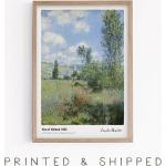 Affiches de paysage Claude Monet 