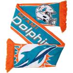 Great Branding Miami Dolphins NFL HD Jaquard Scarf Turquoise Orange Schal - Stück