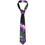 Cravates de mariage violettes Tailles uniques look casual pour homme 