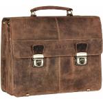 Greenburry Porte-documents Vintage XL en cuir 40 cm brown (TA0710-25)
