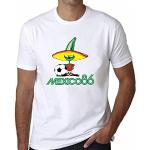 Gregg Mexico 86 World Cup White Mens Men T-Shirt Shirt, Childrens Shirts