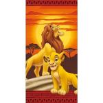 GRENADINE BOUTIQUE - Serviette de Plage The Lion King Drap de Bain Le Roi Lion - Simba et Nala