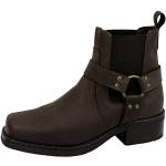 Bottines Old Gringo Boots marron en cuir Pointure 39,5 look fashion pour homme 