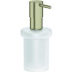 Grohe Essentials distributeur de savon 40394EN1 nickel brossé, pour Halter