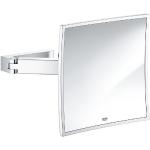 Miroirs muraux Grohe gris grossissants 