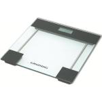 Grundig Pèse-personne numérique en verre trempé Capacité max. 180 kg Poids max. 2 piles AAA incluses