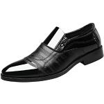 Chaussures de randonnée noires en caoutchouc imperméables pour pieds larges à fermetures éclair Pointure 41 classiques pour homme 