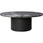 Tables basses rondes Gubi grises diamètre 120 cm modernes 
