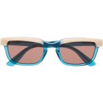 Gucci Eyewear lunettes de soleil à monture d'inspiration wayfarer - Bleu