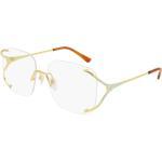 Gucci Femmes Lunettes design - GG0652O - 002 - 58mm - Or, Rectangulaire