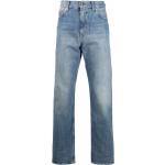 Jeans droits de créateur Gucci bleus délavés W33 L34 pour homme 