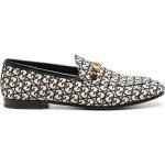 Chaussures casual de créateur Gucci Jordaan blanches en toile à bouts en amande Pointure 41 classiques pour femme 