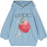 Sweats de créateur Gucci bleu ciel à motif pomme enfant classiques 