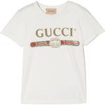 T-shirts de créateur Gucci blancs enfant bio 