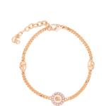 Bracelets en or de créateur Gucci en cristal à motif fleurs pour femme 