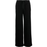 Pantalons taille haute de créateur Gucci noirs en éponge pour femme 
