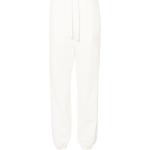 Pantalons taille élastique de créateur Gucci blanc d'ivoire en jersey pour femme 